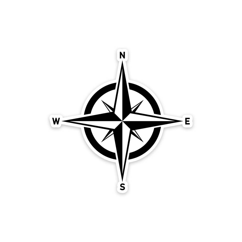 Travel Compass Sticker – Fantastick