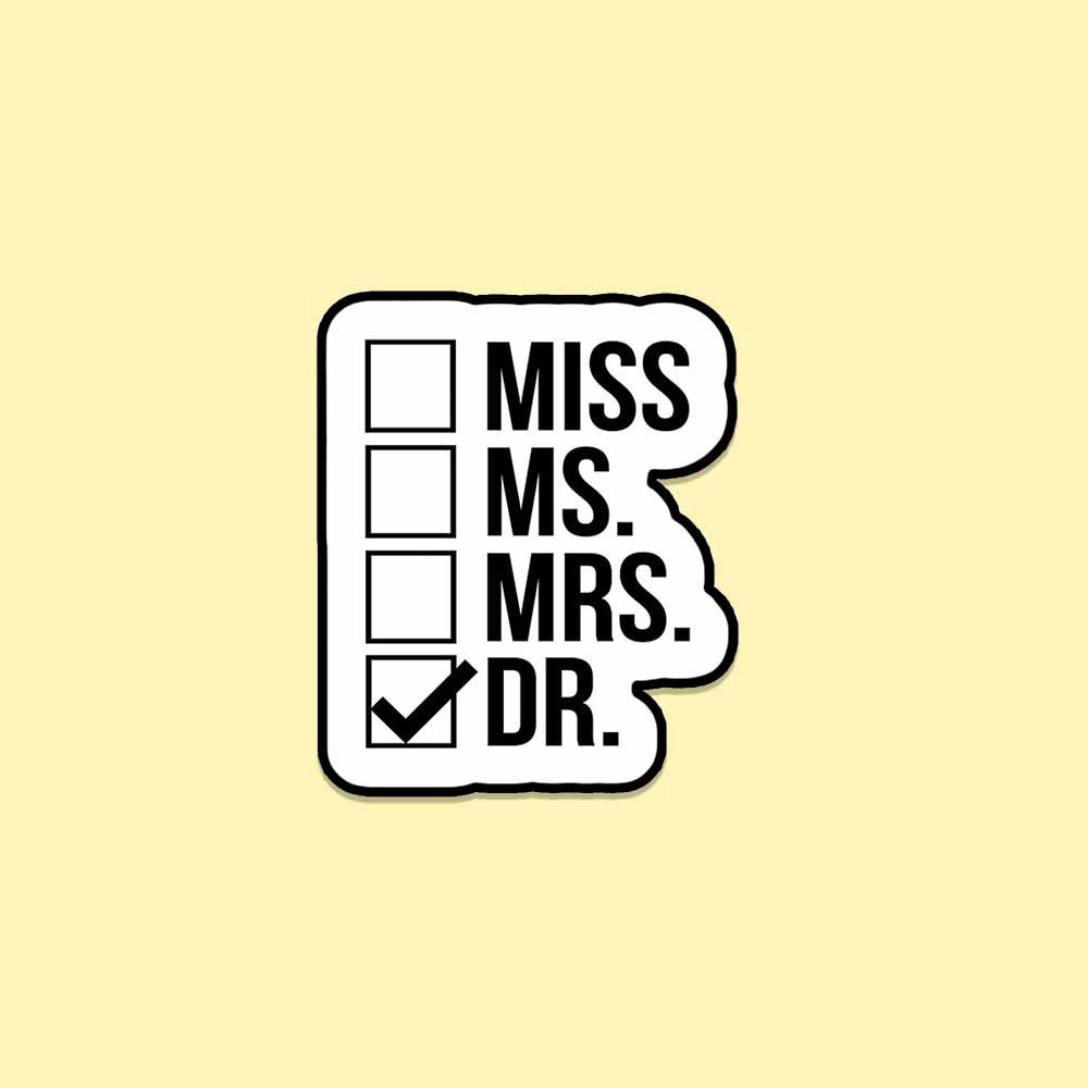 Doctor Sticker – Fantastick